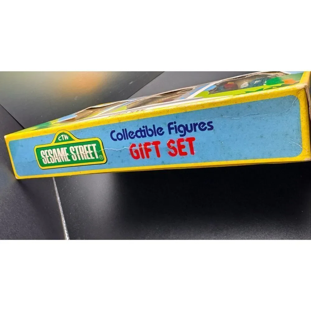Vintage Sesame Street Muppets Collectible Figures Gift Set Tara Toy Corp/NIB